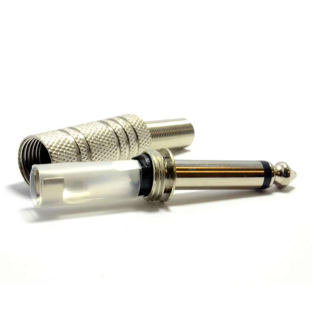6.3mm Mono Metal Erkek Jack