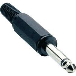 6.3mm Mono Plastik Erkek Jack