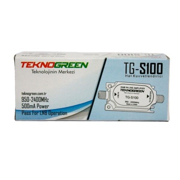 TeknoGreen TG-S100 Hat Kuvvetlendirici 20dB