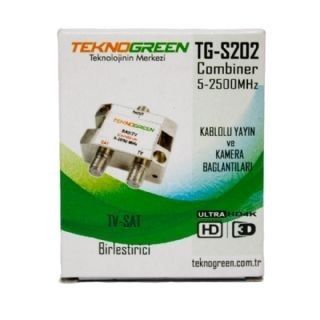 TeknoGreen TG-S202 5-2500 Mhz Tv-Sat Birleştirici