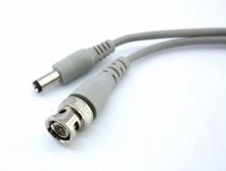 TeknoGreen TGG-121 Bnc+Dc 2.1mm 30cm Kamera Kablo