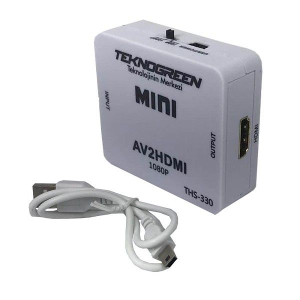 TeknoGreen THS-330 Video To Hdmi Dönüştürücü