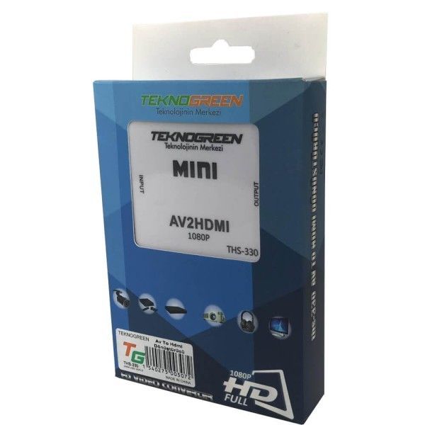 TeknoGreen THS-330 Video To Hdmi Dönüştürücü