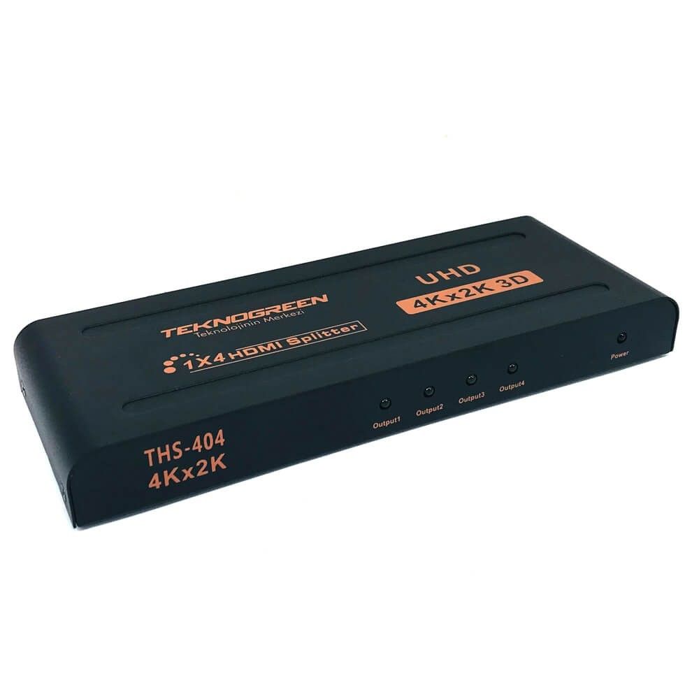 TeknoGreen THS-404 4 Port 4K Hdmı Splitter