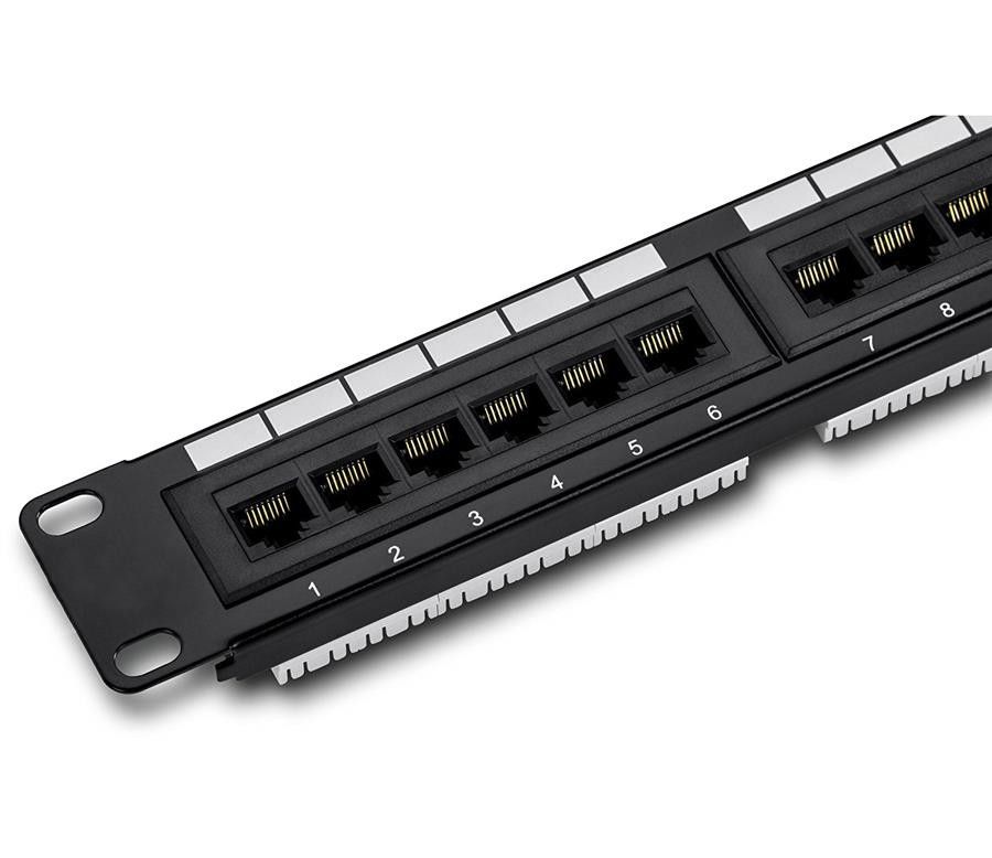 TeknoGreen TK-UTP24 Utp 24 Port Cat6 Patch Panel