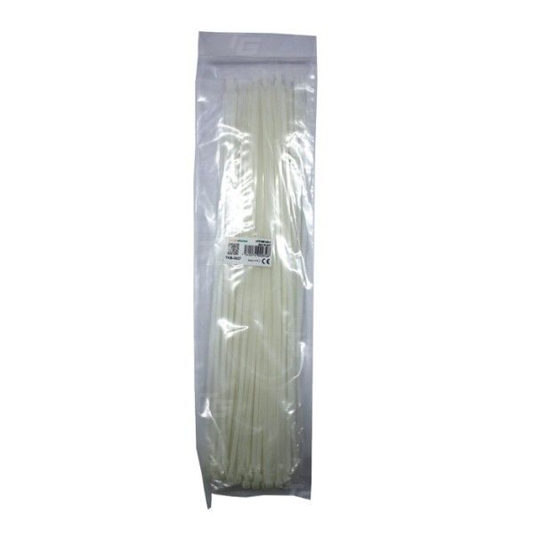 TeknoGreen TKB-3637 3.6x370mm Beyaz Kablo Bağı
