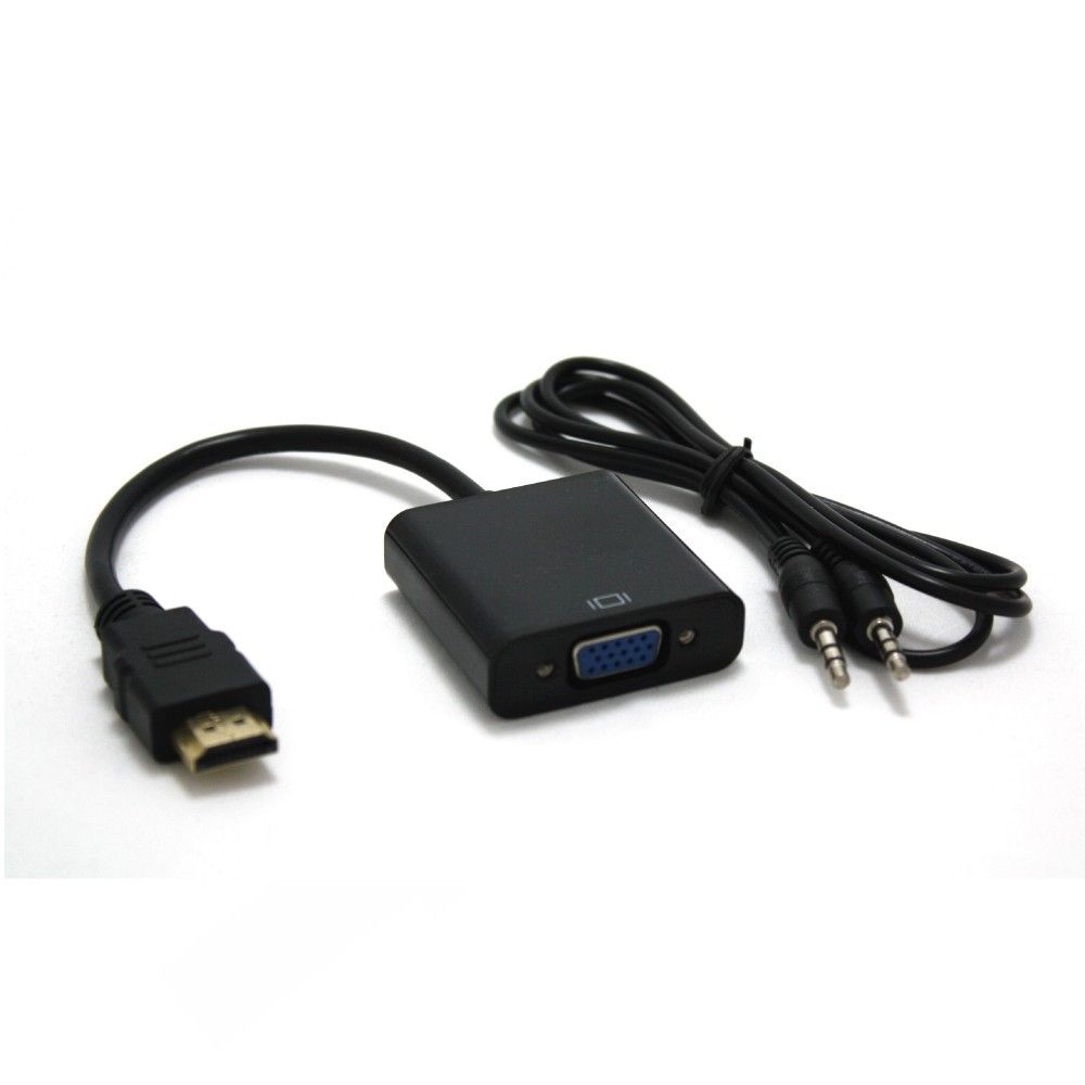 TeknoGreen TKD-333 Hdmi To Vga+3.5 Stereo Kablo