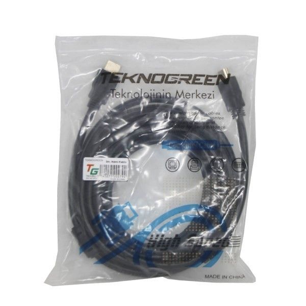 TeknoGreen TKH-05U 5 Metre Hdmi To Hdmi Kablo