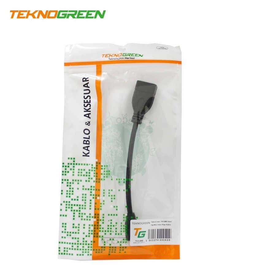 TeknoGreen TKH-888 Hdmi Dişi/Mini Hdmi Kısa Kablo