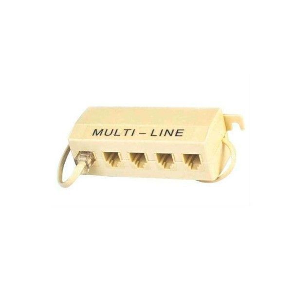 TeknoGreen TKJ-246 6P4C 5 li Telefon Hat Çoklayıcı