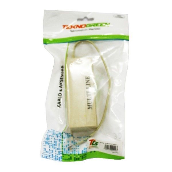 TeknoGreen TKJ-246 6P4C 5 li Telefon Hat Çoklayıcı