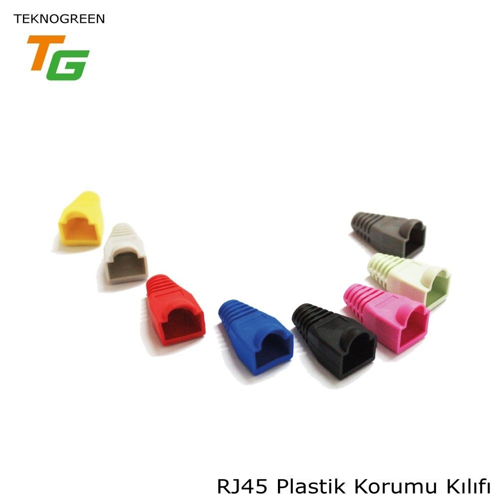 TeknoGreen TKJ-45P RJ45 Koruma Kılıfı (Yeşil)