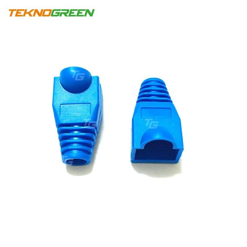 TeknoGreen TKJ-45PB Mavi RJ45 Kılıfı (100 lü Pak)