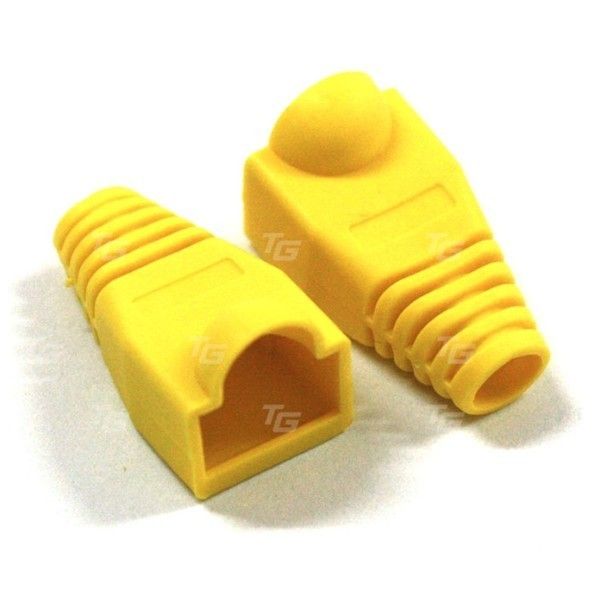 TeknoGreen TKJ-45PY Sarı RJ45 Kılıfı (100 lü Pak)