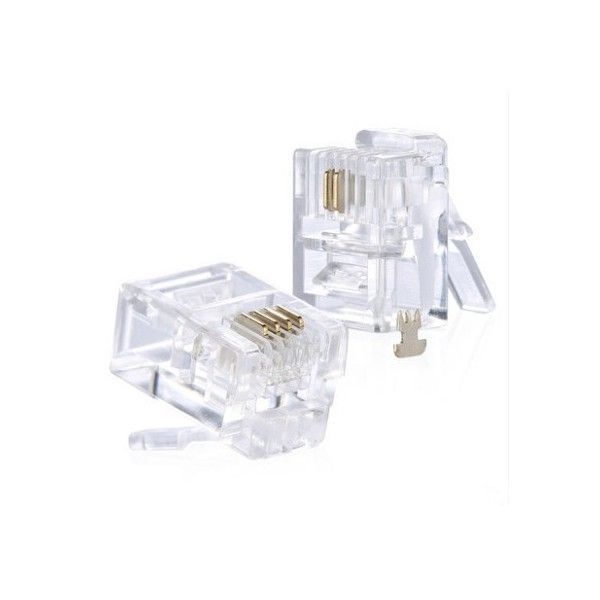 TeknoGreen TKJ-644 6P4C Jack Konnektör (100 lü Pa)