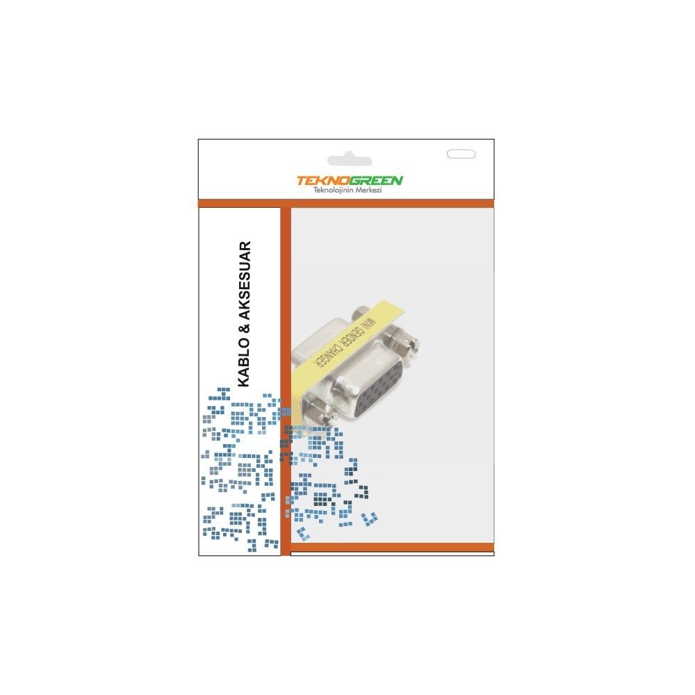 TeknoGreen TKKV-15D Vga Dişi Dişi Konnektör