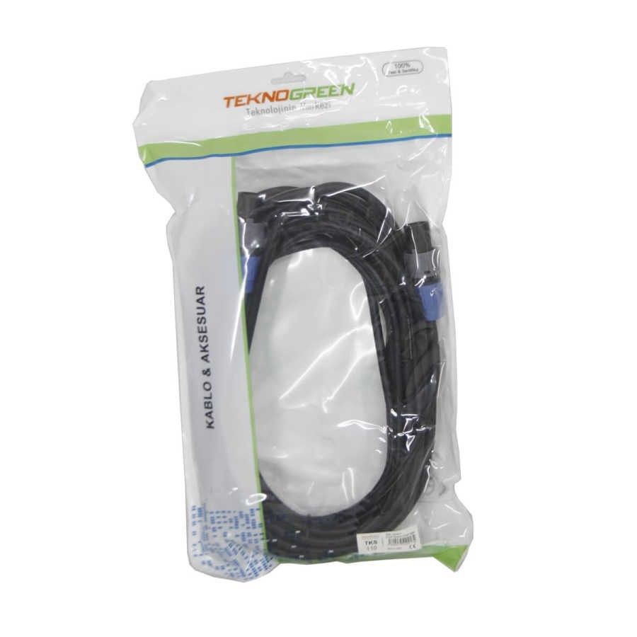 TeknoGreen TKS-115 Spekon E-E Kablo 15m.