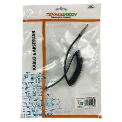 TeknoGreen TKS-135 1m 3.5mm Stereo E/E Spiral Kabl