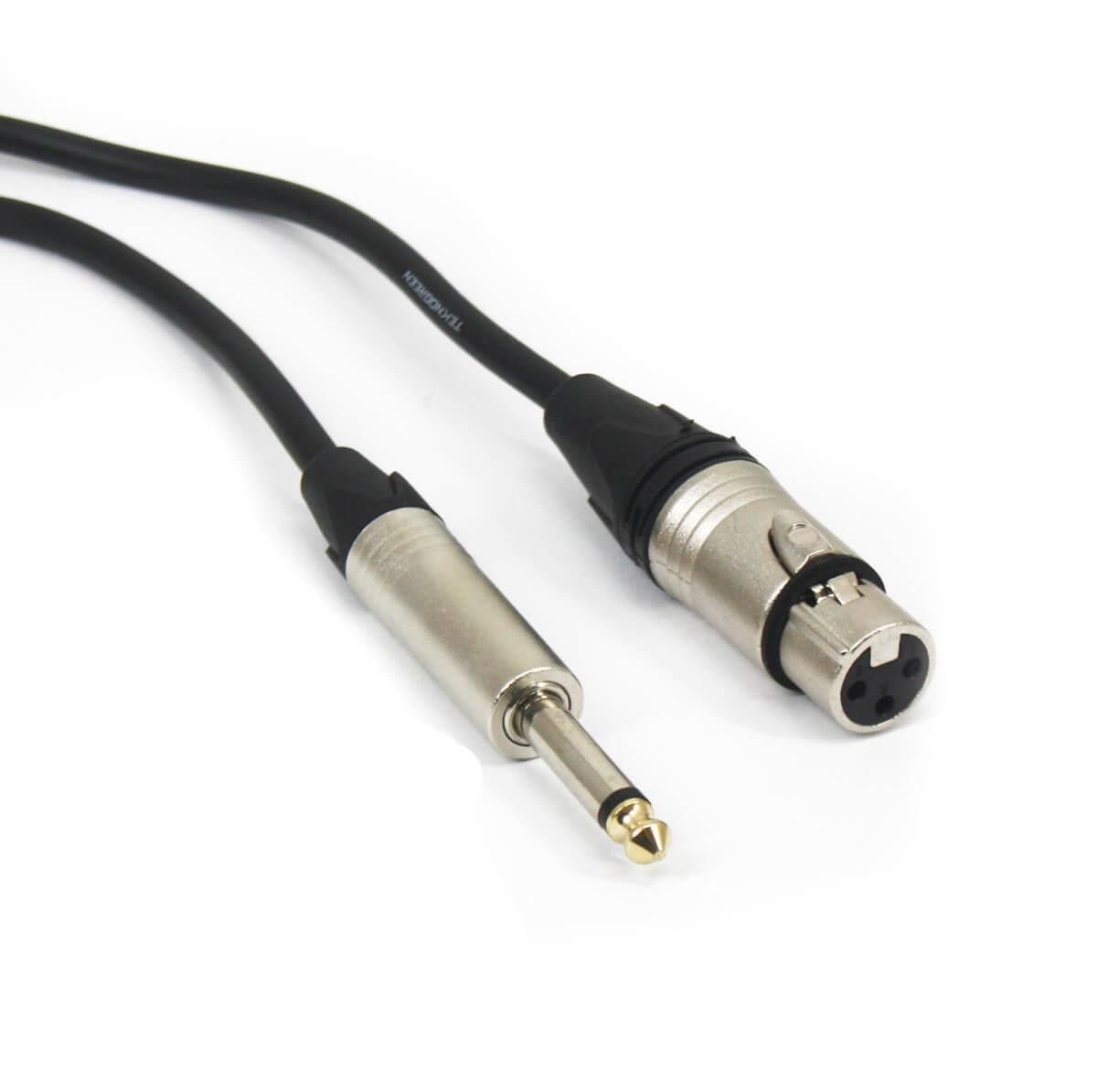 TeknoGreen TKS-403 XLR Dişi 6.3 Mono E Kablo 3m.
