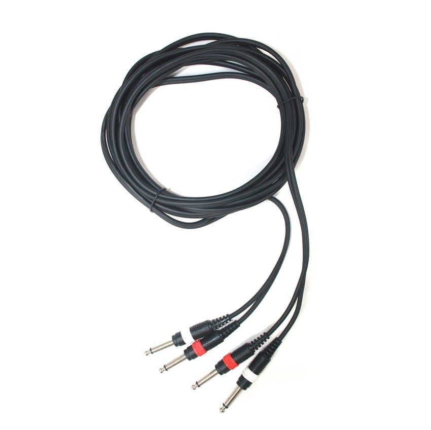 TeknoGreen TKS-713 2x6.3 Mono E-E Kablo 3m.