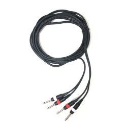 TeknoGreen TKS-715 2x6.3 Mono E-E Kablo 5m.