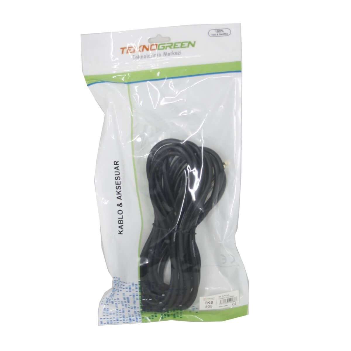 TeknoGreen TKS-805 XLR 6.3 Mono E-E Kablo 5m.