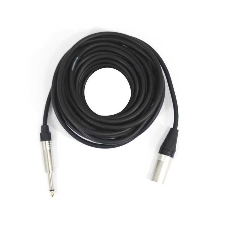 TeknoGreen TKS-810 XLR 6.3 Mono E-E Kablo 10m.