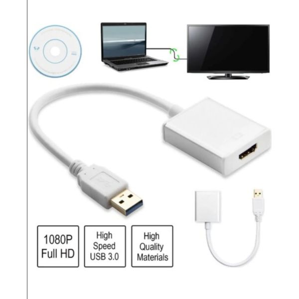 TeknoGreen TKU-456 Usb 3.0 To Hdmi Çevirici