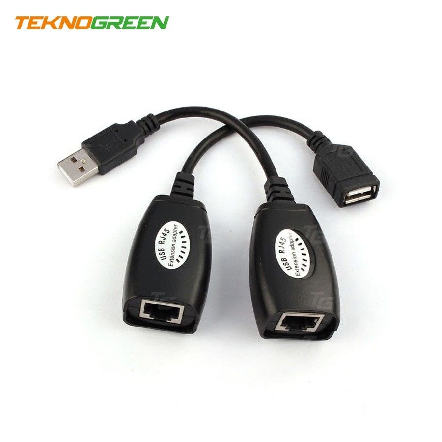 Teknogreen TKU-9050 50m. Usb RJ45 Extender