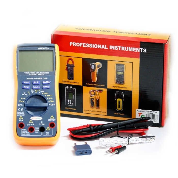 TeknoGreen WH5000A Oto K. DC AC Dijital Multimetre