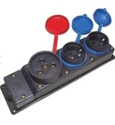 Tem 1 Trifaze 2 Monofaze Kauçuk Grup Priz