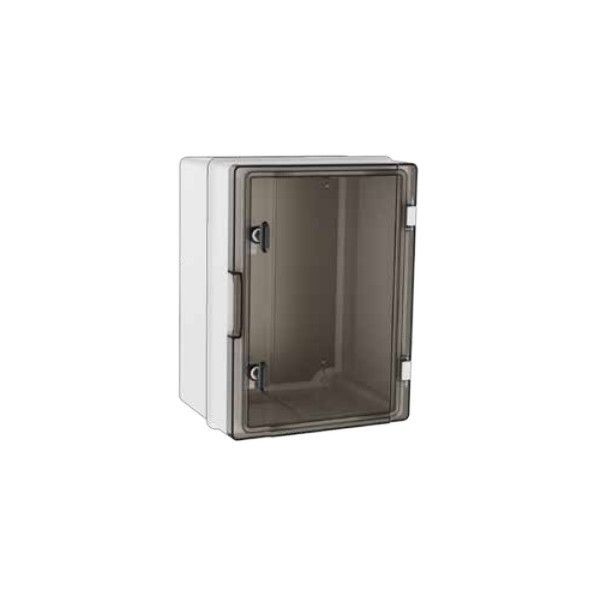 Tem 40x50x20 Taban Saçlı Şeffaf Kapaklı Pano