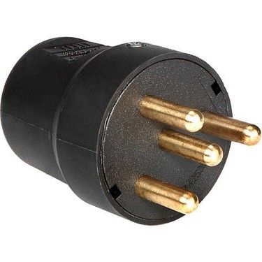 Tem 4x25A 380V Trifaze Kauçuk Fiş