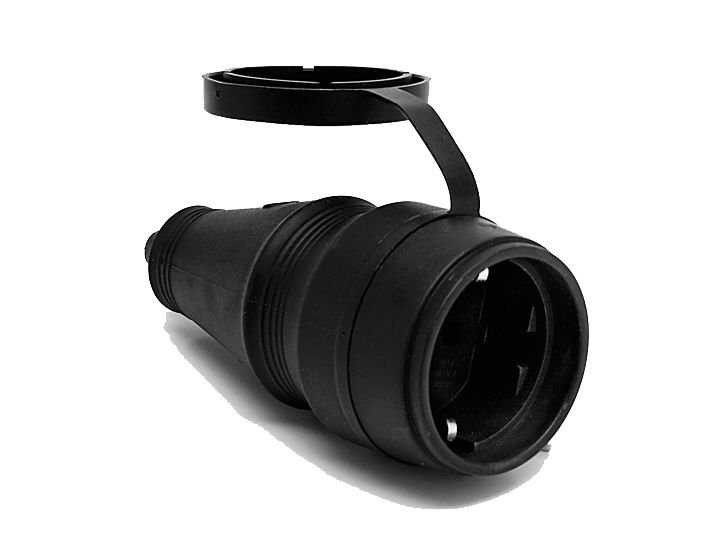 Tem Monofaze Kauçuk Seyyar Priz