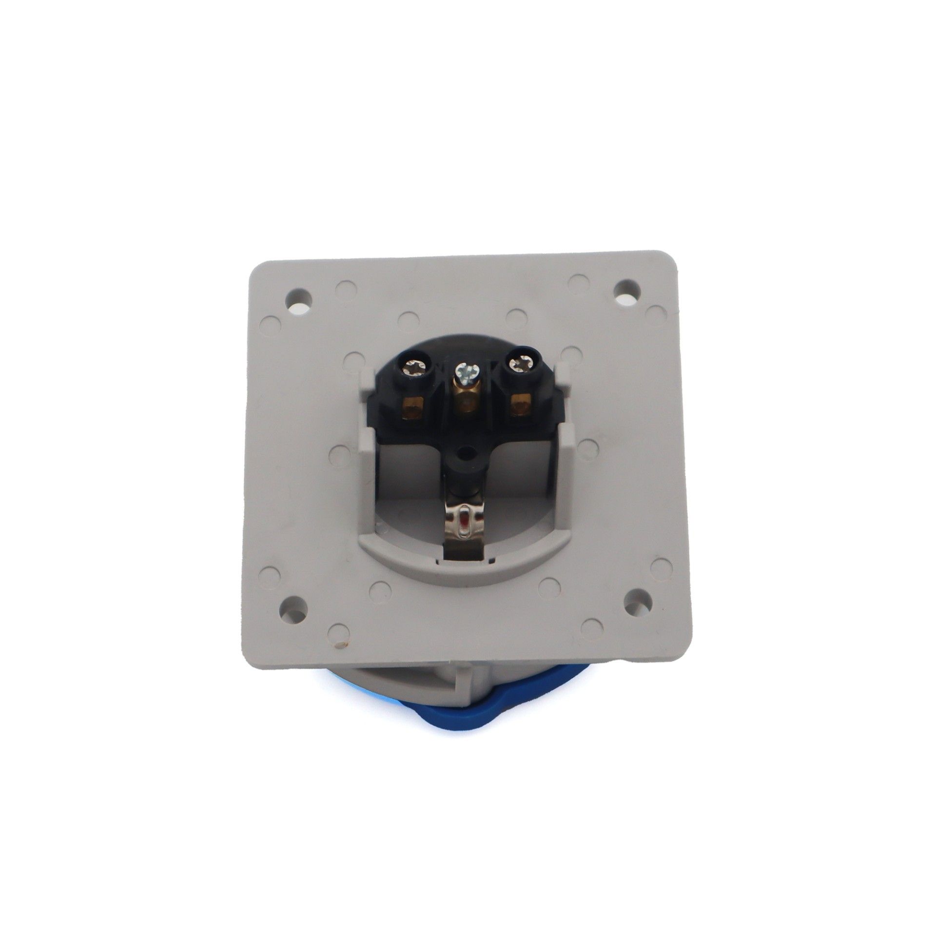 Tem Trifaze 5x16A Eğik Pano Prizi Kapaklı