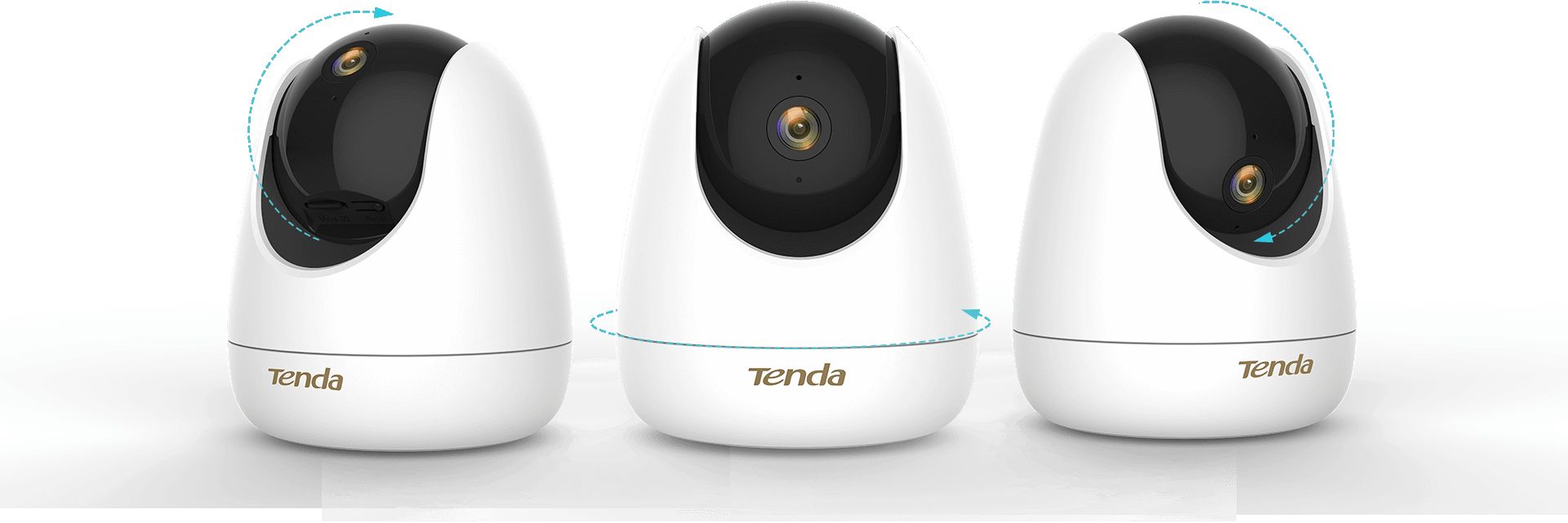 Tenda CP7 5Mp UHD 360° Pan/Tilt IP Kamera