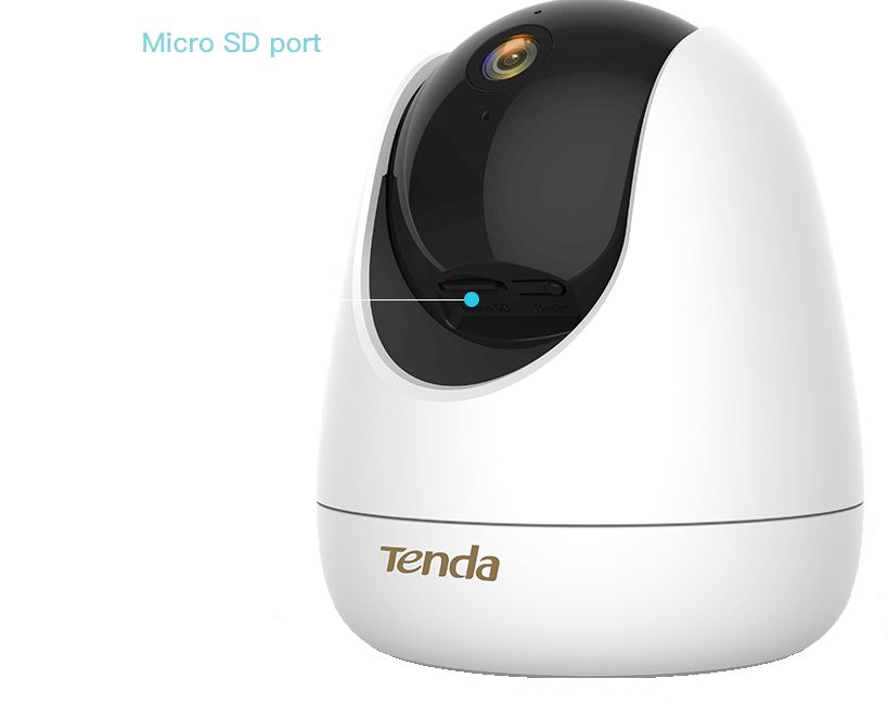 Tenda CP7 5Mp UHD 360° Pan/Tilt IP Kamera