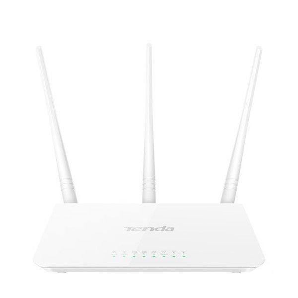 Tenda F3 4Port WiFi-N 300Mbps 3x5dB 3 Anten Router