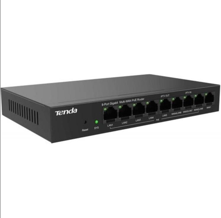Tenda G0-8G-PoE 9 Port PoE Router