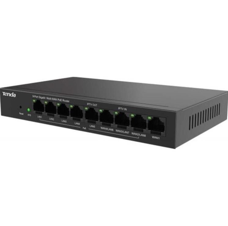 Tenda G0-8G-PoE 9 Port PoE Router