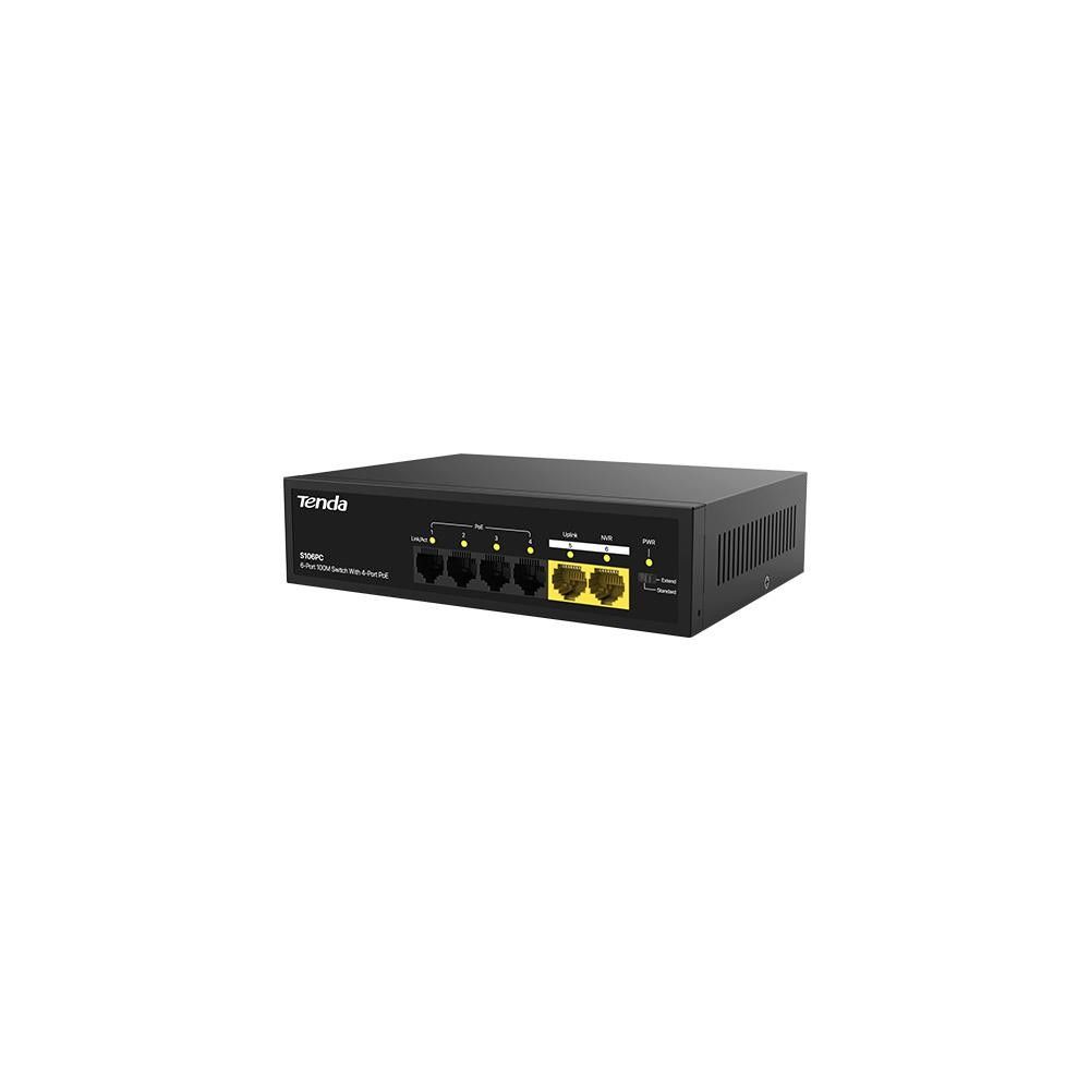 Tenda S106PC 6 Port 100M PoE Switch