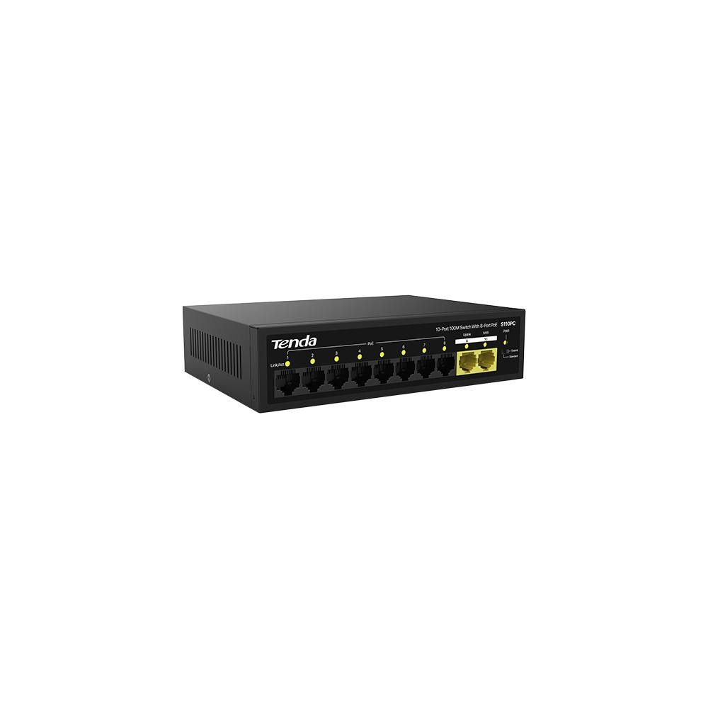 Tenda S110PC 10 Port 100M PoE Switch