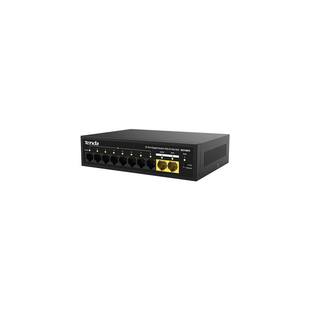 Tenda SG110PC 10 Port Gigabit PoE Switch