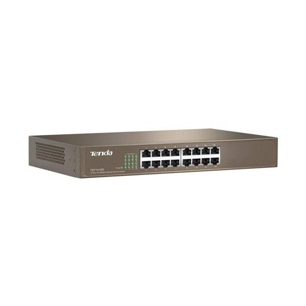 Tenda TEF1016D 16 Port 10/100 Desktop Ethernet Swi