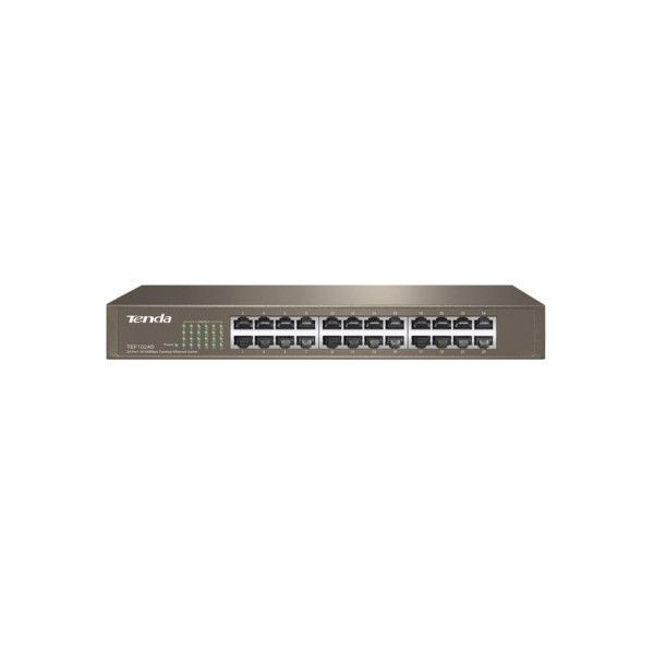 Tenda TEF1024D 24 Port 10/100/ Rack Mount Swit