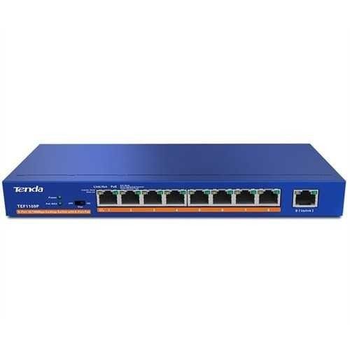Tenda TEF1109P 9 Port 10/100 8 Port PoE 63W Switch