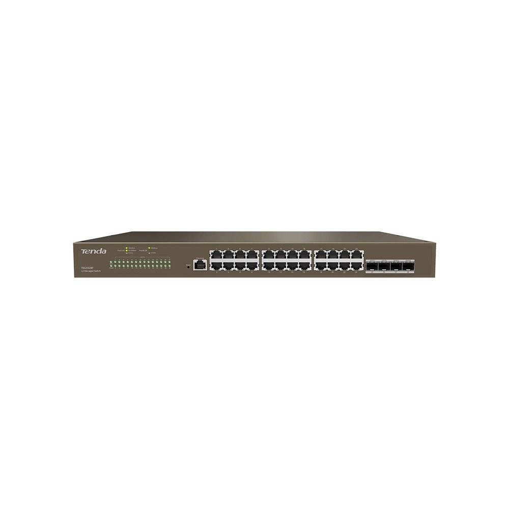 Tenda TEG3328F 24 Port Gigabit L2 4XSFP Yönetileb