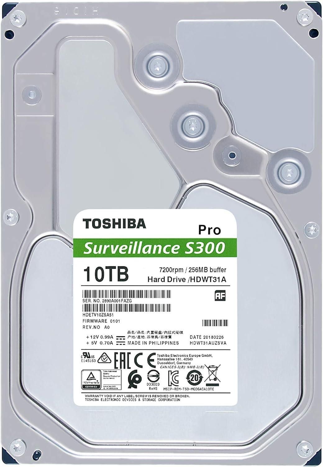 Toshiba 3.5" 10Tb 7200 Rpm 64Mb Sata3 7/24 Hdd