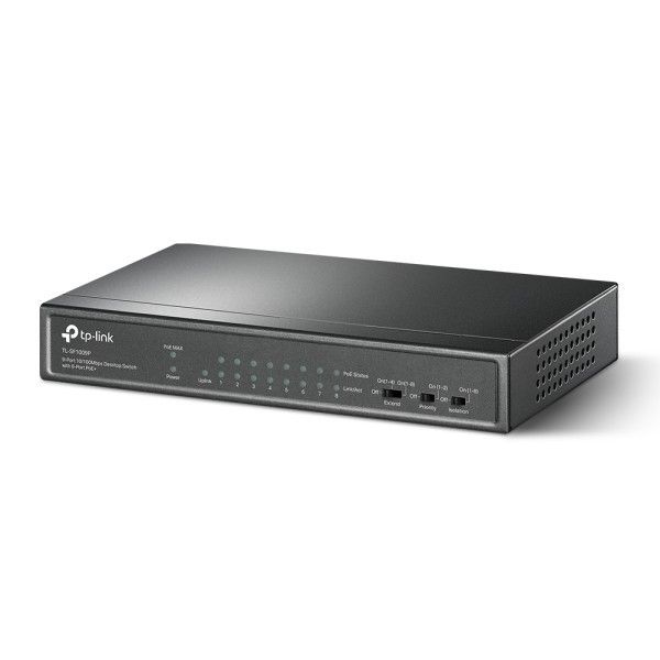 Tp-Link TL-SF1009P 10/100 9 Port Desktop PoE Switc