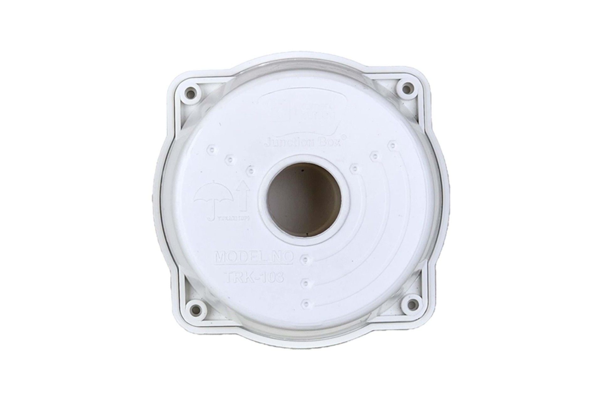 TRK-103 Beyaz Mini Kamera Kutusu (Taban Dahil)